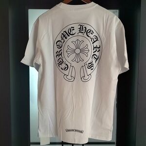 Chrome Hearts Horseshoe White T-Shirt